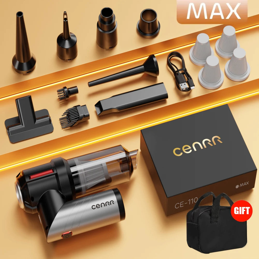 CENRR Portable Car Vacuum – 998000PA Handheld Cleaner