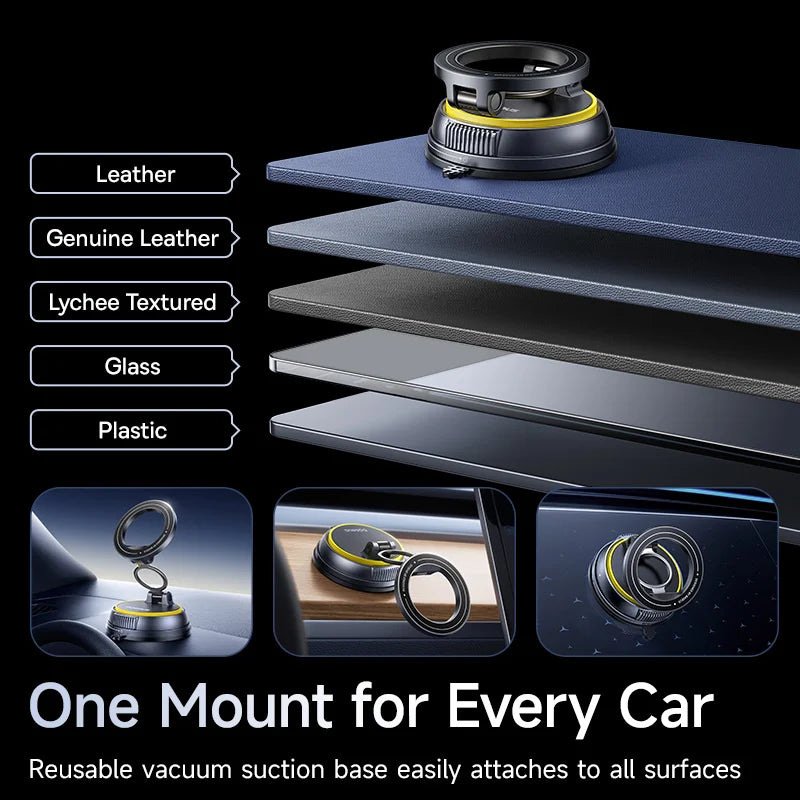 360° Magnetic Car Phone Mount – Hands-Free