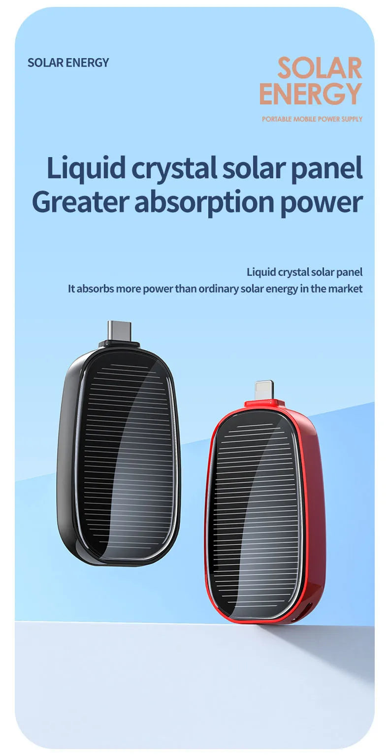 Mini Keychain Power Bank – Fast Charging Portable Phone Charger
