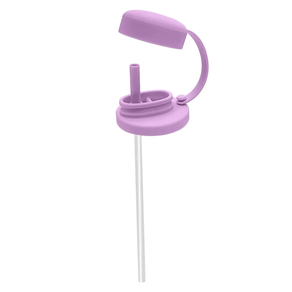Reusable Soda Can Lid with Straw
