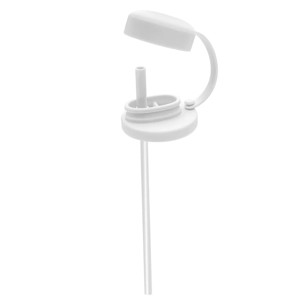 Reusable Soda Can Lid with Straw