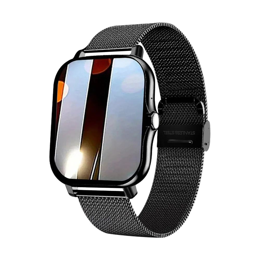Full Touch 1.44" Smartwatch – Bluetooth & Magnetic Charging