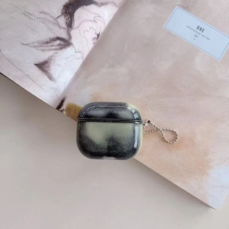 Leuchtende Treibsand AirPods Hülle