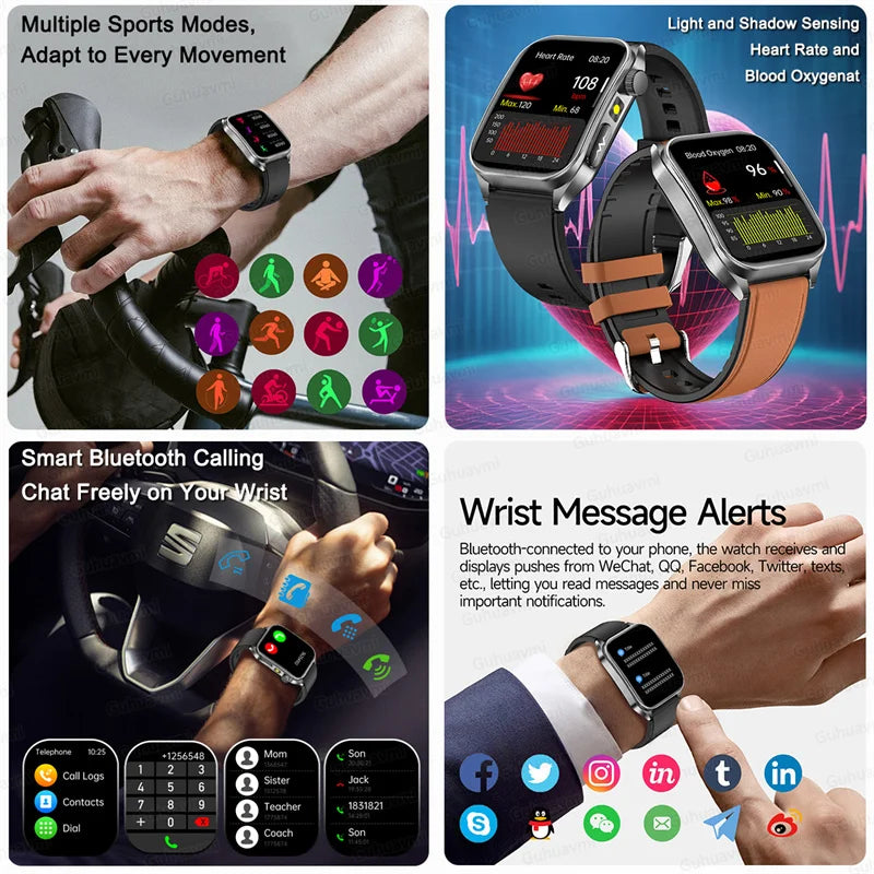 VitaCore 360° Health & Wellness Smartwatch