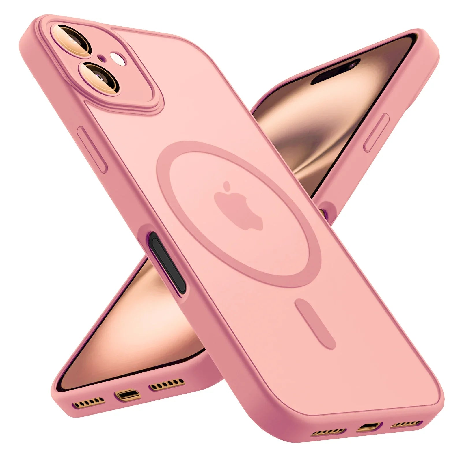 iPhone Magnetic Clear Case – Matte, Compatible with iPhone 11–17