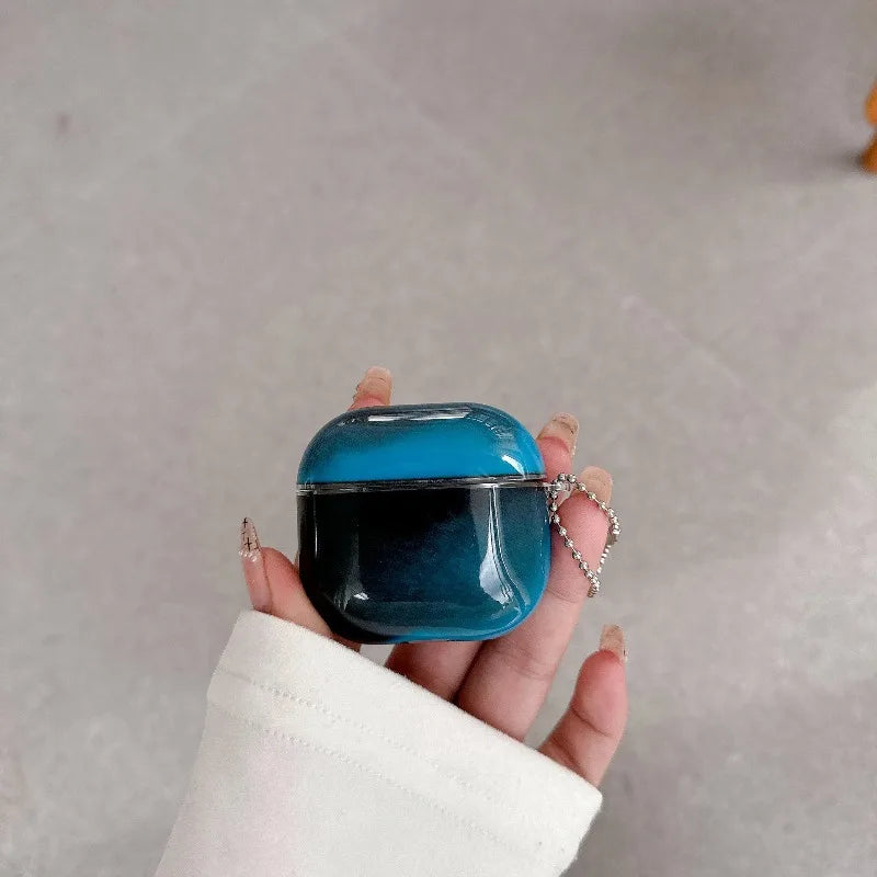 Leuchtende Treibsand AirPods Hülle