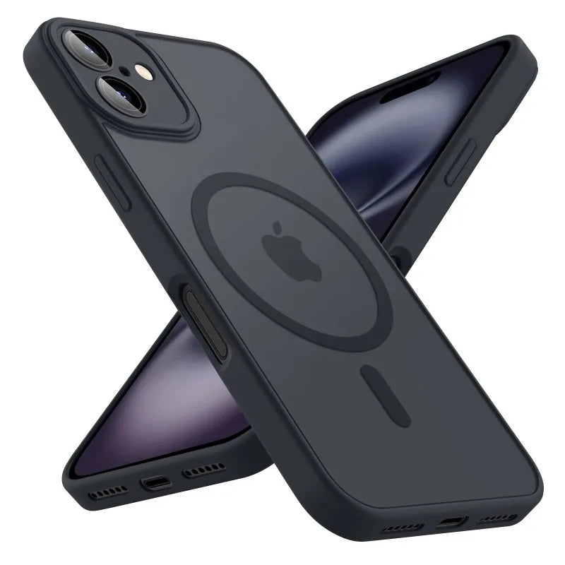 iPhone Magnetic Clear Case – Matt, Kompatibel mit iPhone 11–17