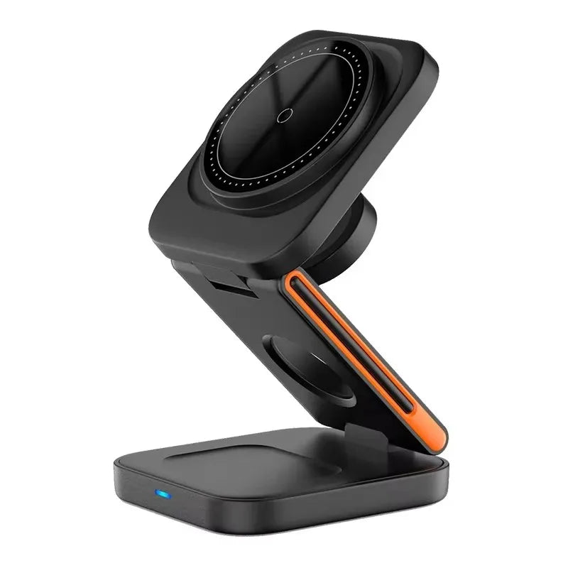 3-in-1 Magnetic Charger for iPhone, Watch & AirPods