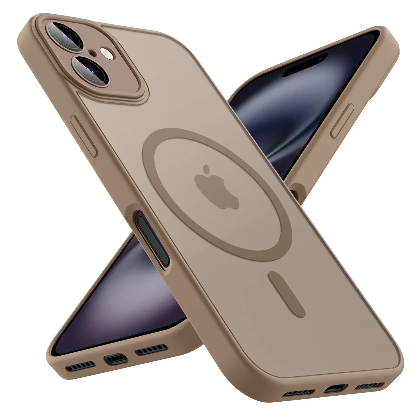 iPhone Magnetic Clear Case – Matt, Kompatibel mit iPhone 11–17
