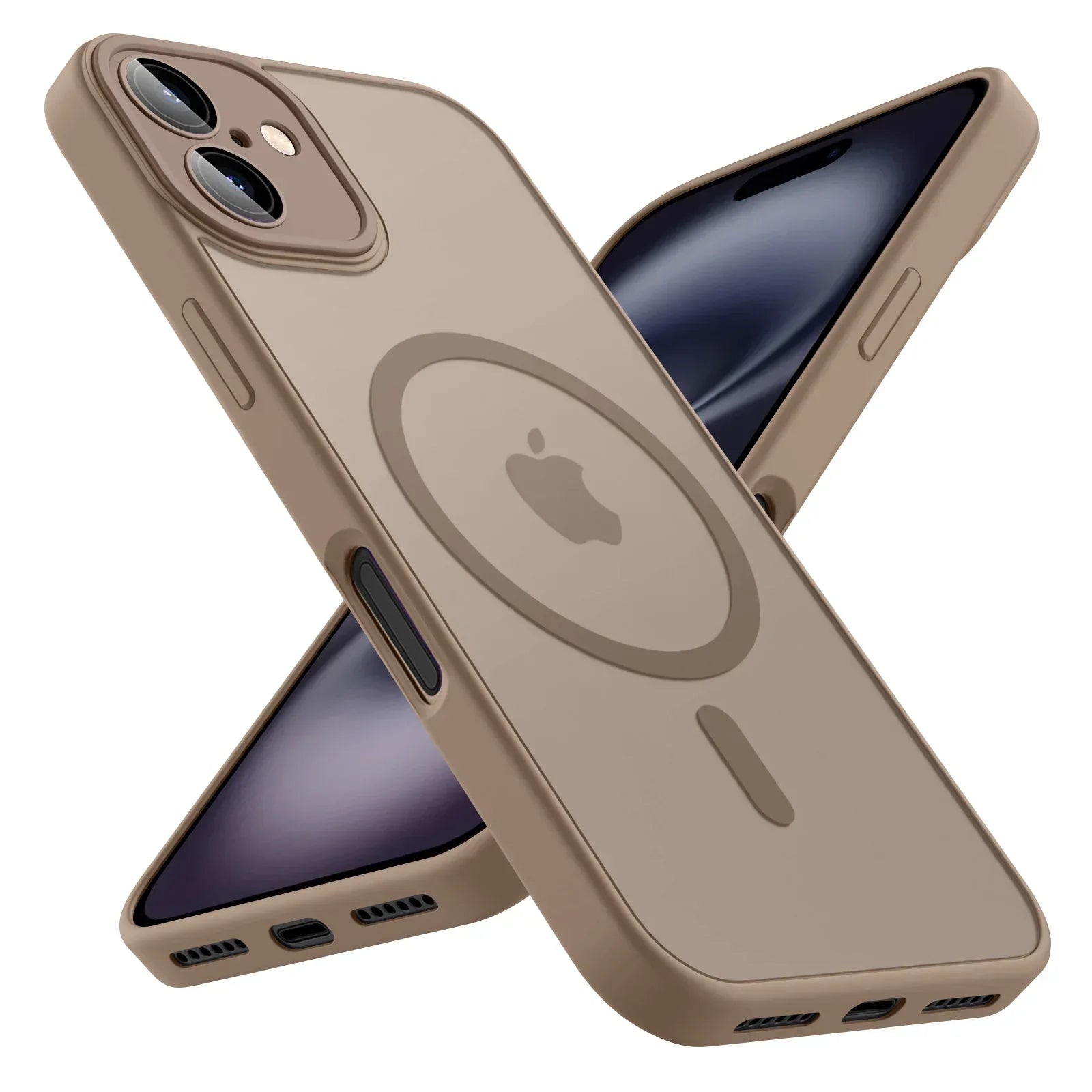 iPhone Magnetic Clear Case – Matte, Compatible with iPhone 11–17