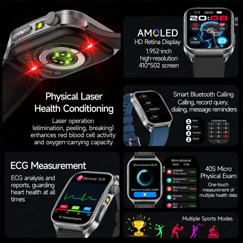VitaCore 360° Health & Wellness Smartwatch
