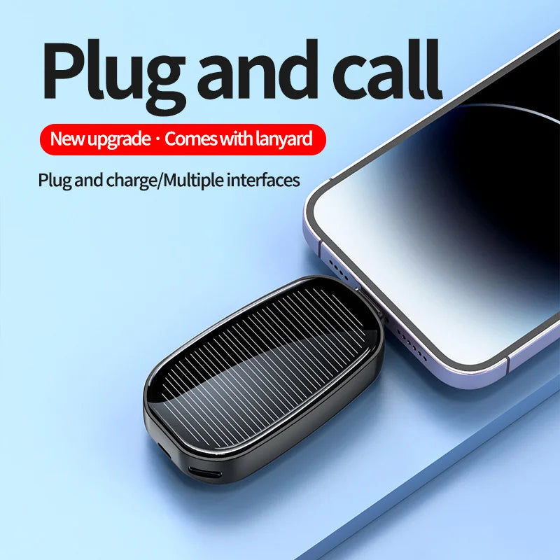 Mini Keychain Power Bank – Fast Charging Portable Phone Charger