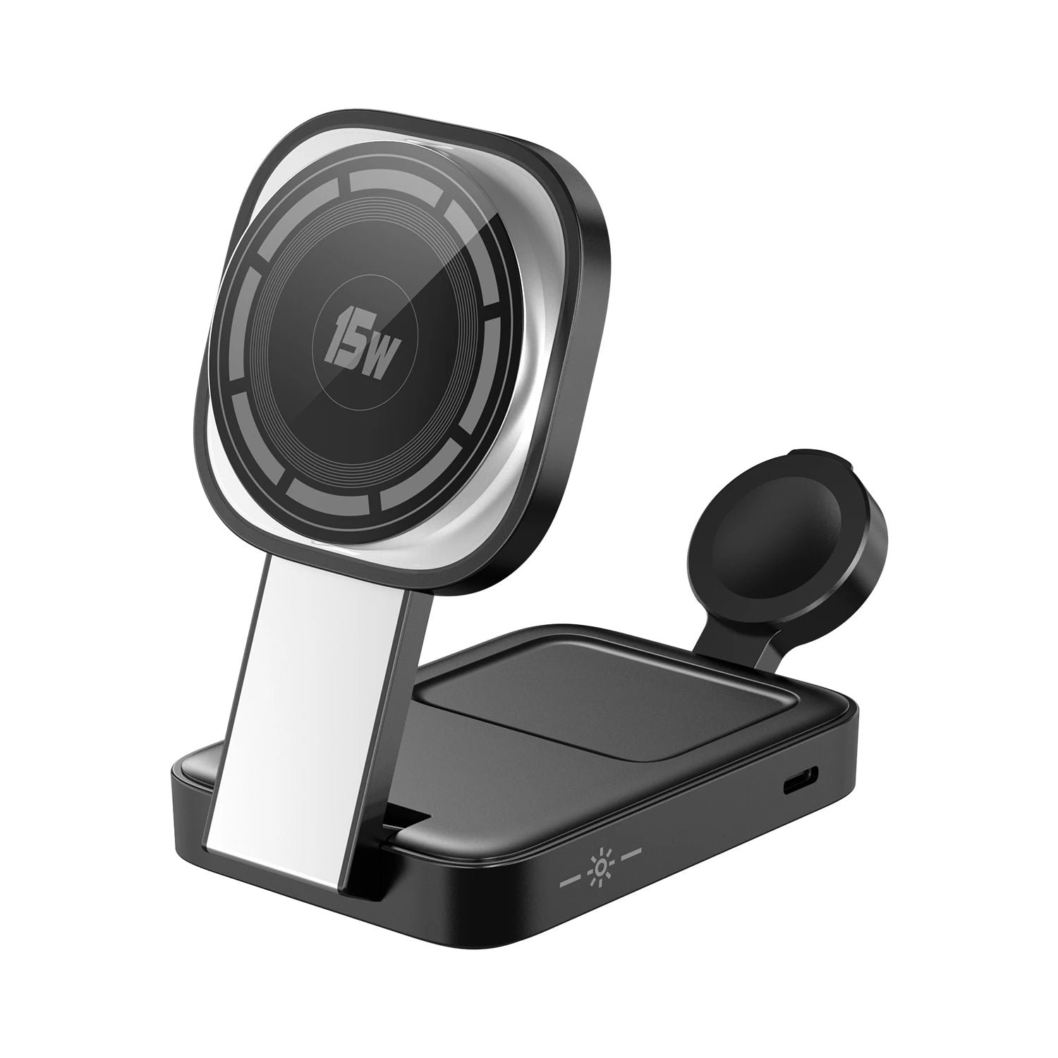 3-in-1 Magnetic Charger for iPhone, Watch & AirPods