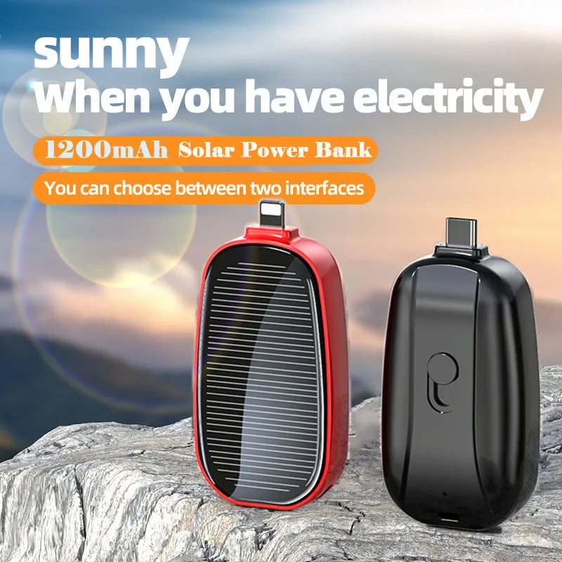 Mini Keychain Power Bank – Fast Charging Portable Phone Charger