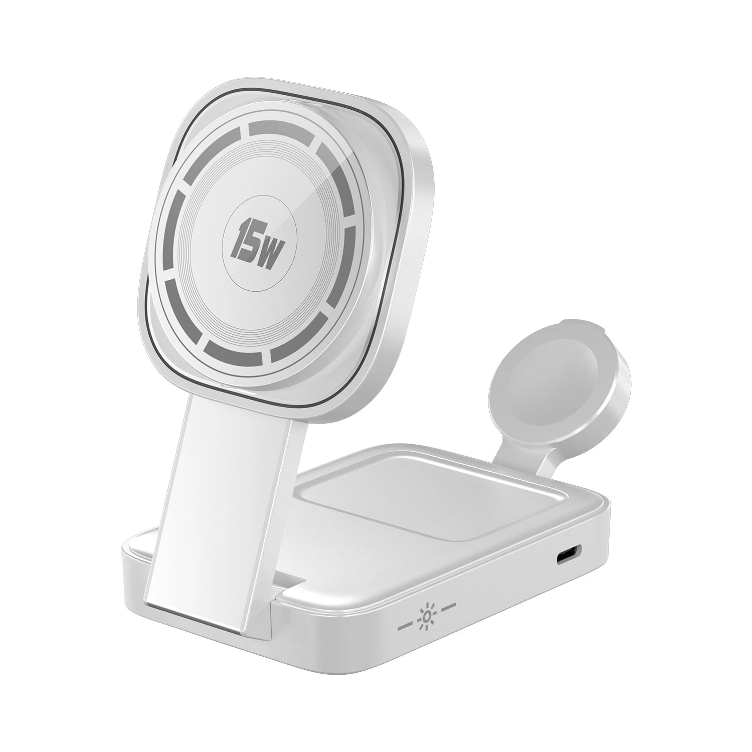 3-in-1 Magnetic Charger for iPhone, Watch & AirPods