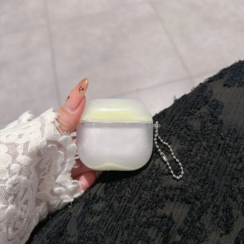 Leuchtende Treibsand AirPods Hülle