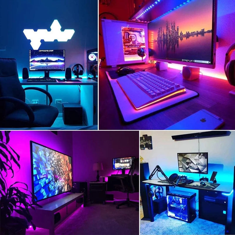 RGB LED Strip Lights – USB, App Controlled TV Backlight