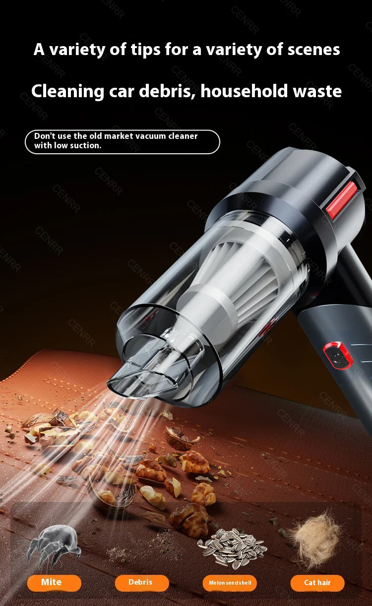 CENRR Portable Car Vacuum – 998000PA Handheld Cleaner