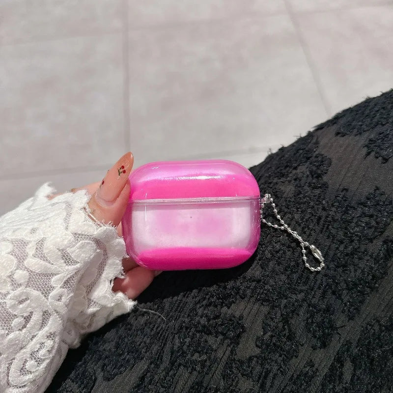 Leuchtende Treibsand AirPods Hülle