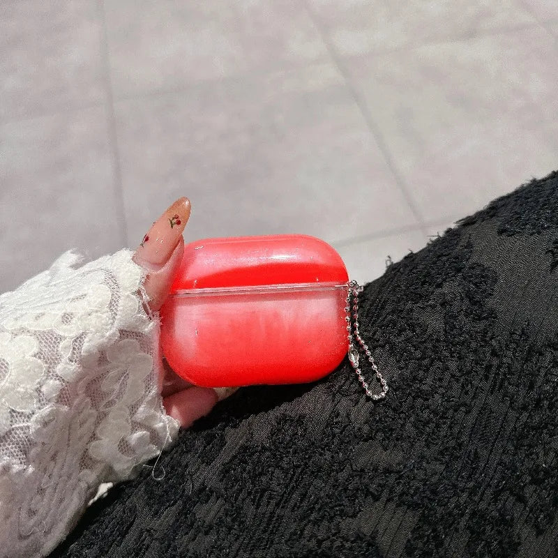 Leuchtende Treibsand AirPods Hülle