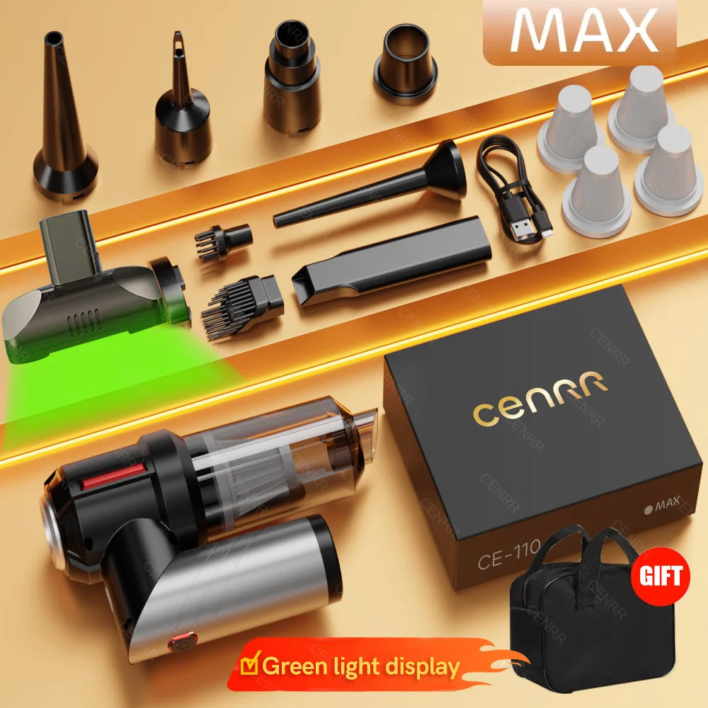 CENRR Portable Car Vacuum – 998000PA Handheld Cleaner