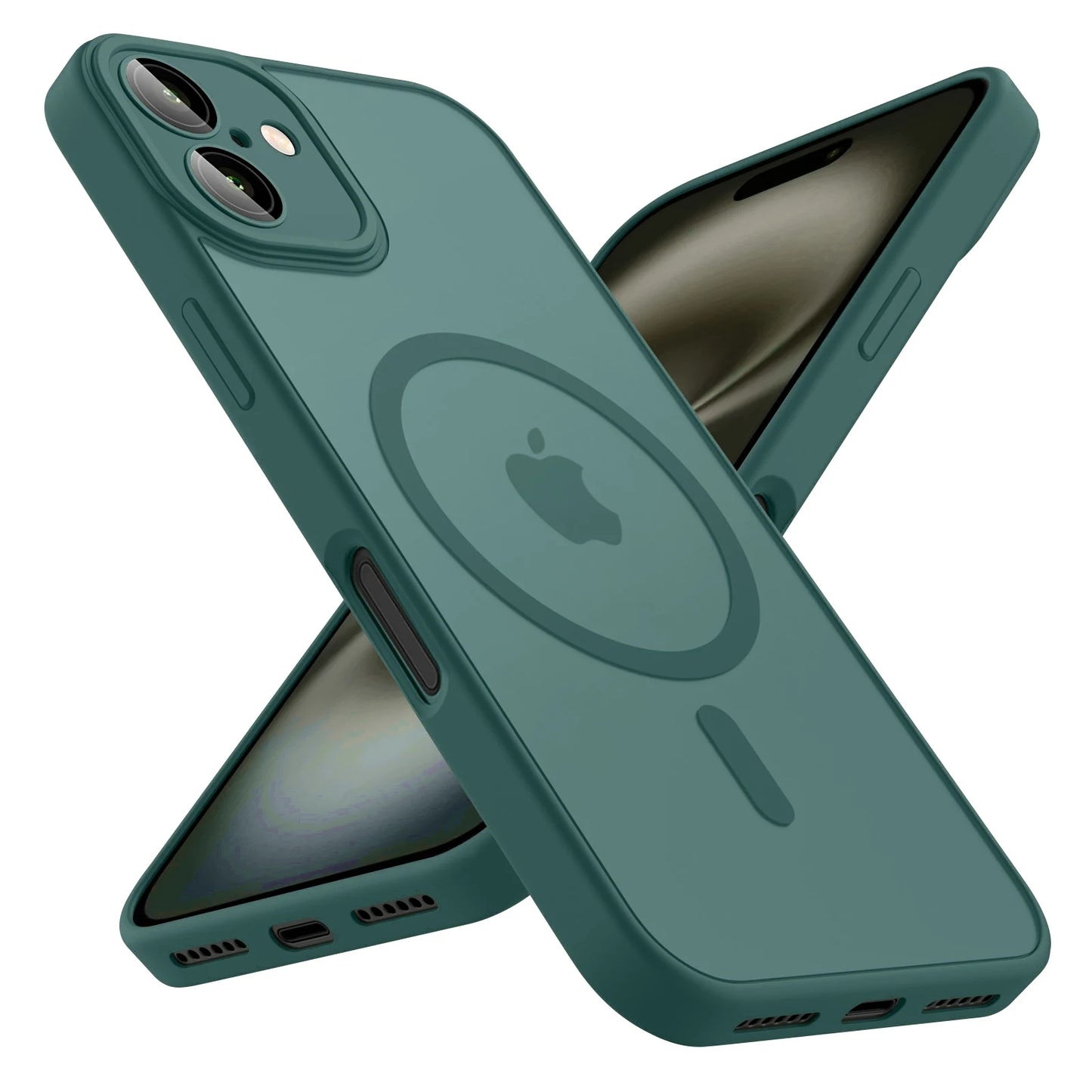 iPhone Magnetic Clear Case – Matt, Kompatibel mit iPhone 11–17