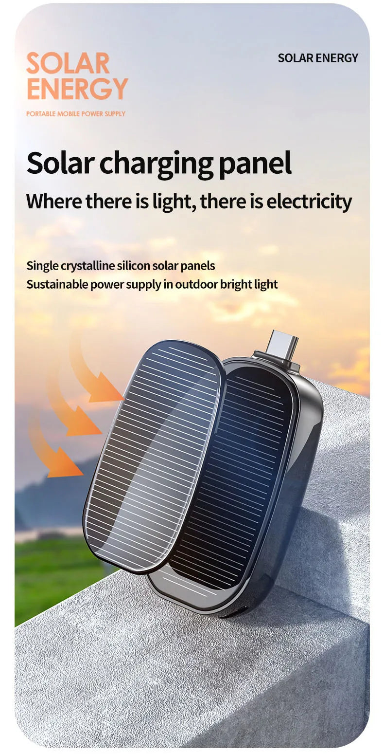 Mini Keychain Power Bank – Fast Charging Portable Phone Charger