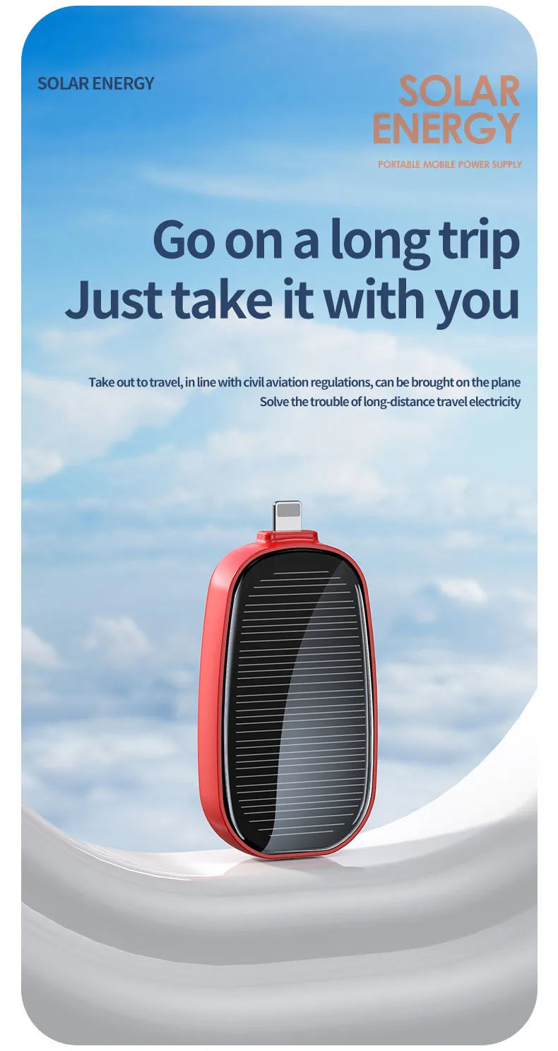 Mini Keychain Power Bank – Fast Charging Portable Phone Charger