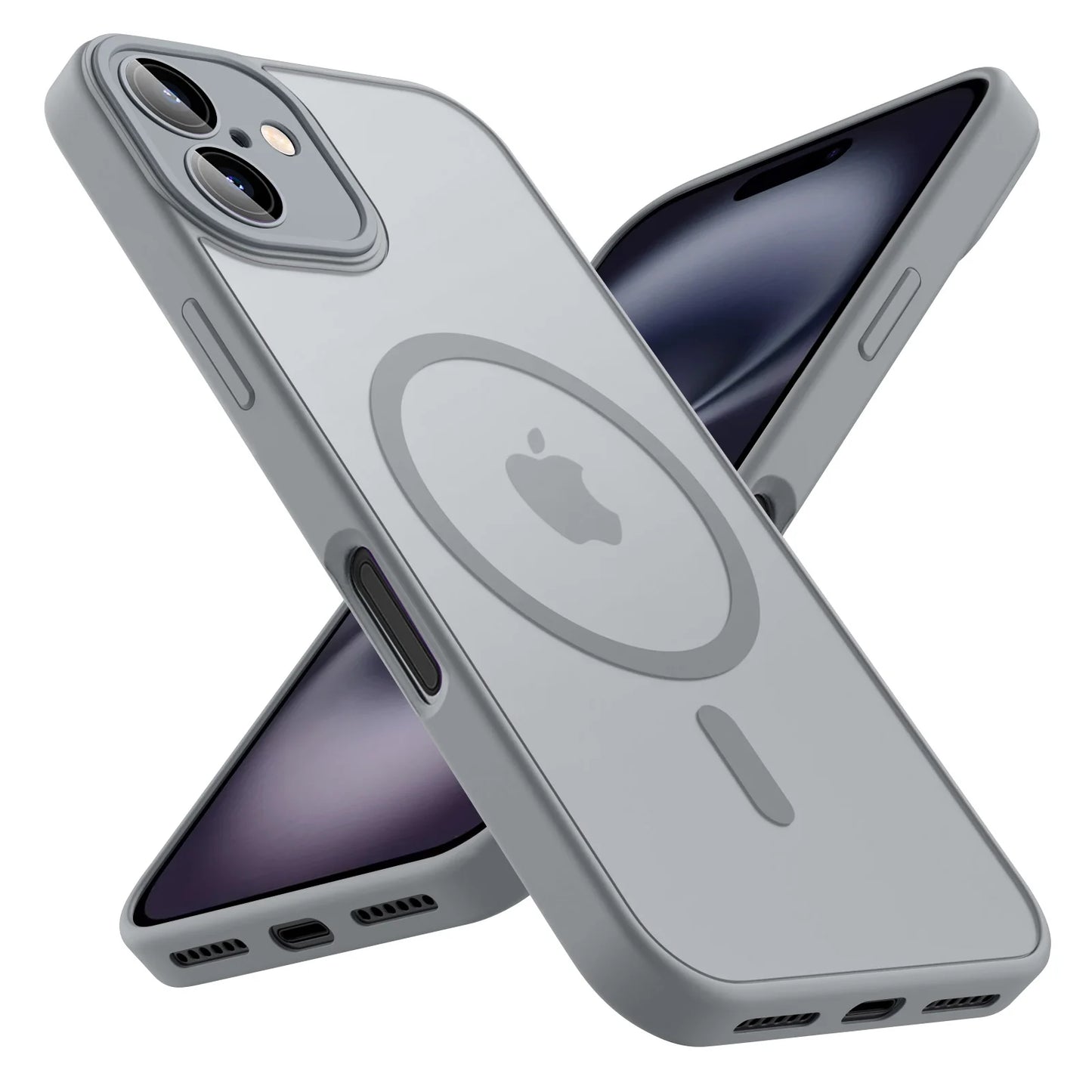 iPhone Magnetic Clear Case – Matt, Kompatibel mit iPhone 11–17