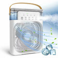 Mini Air Cooler Fan 3-in-1 – Cooling, Humidifying & Night Light