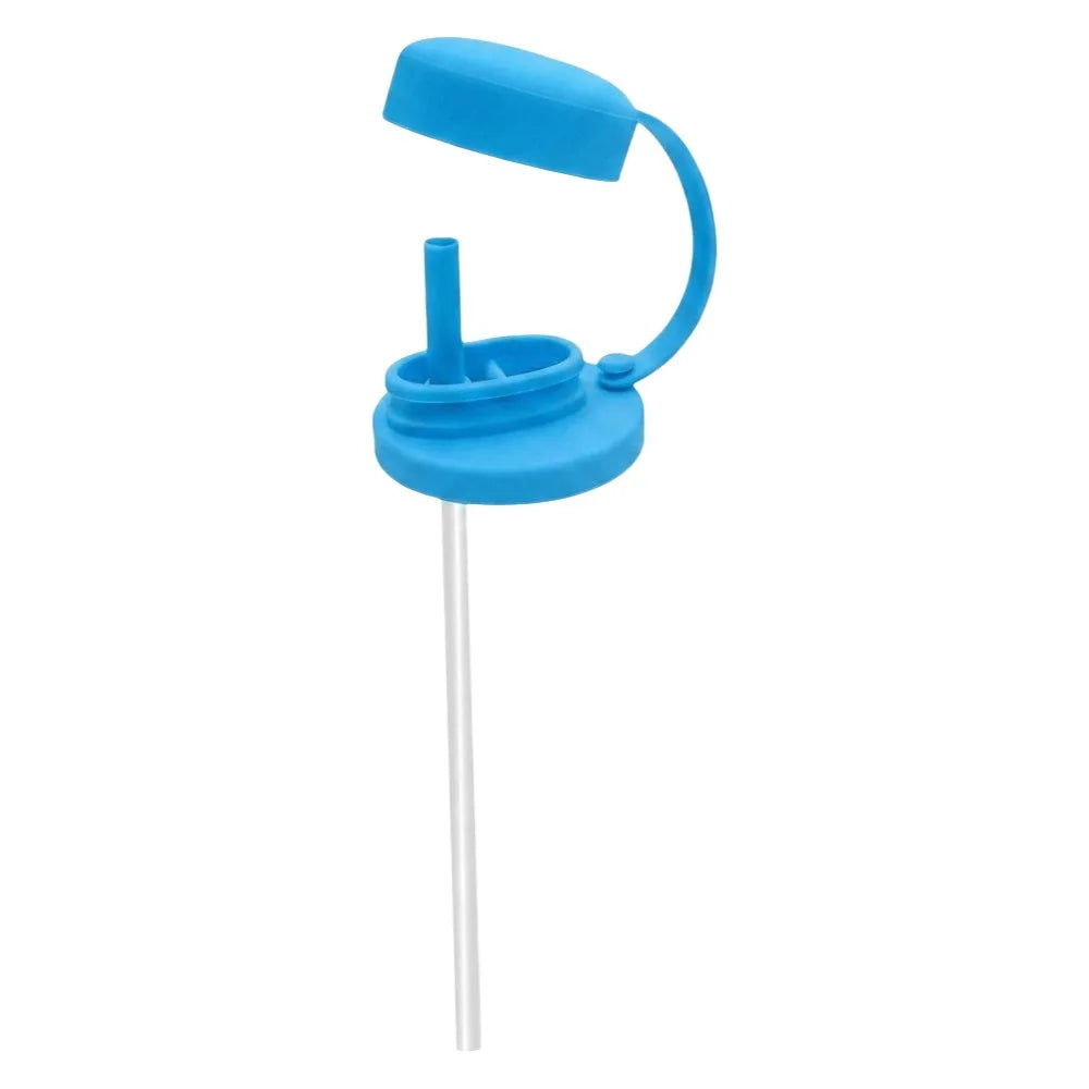 Reusable Soda Can Lid with Straw