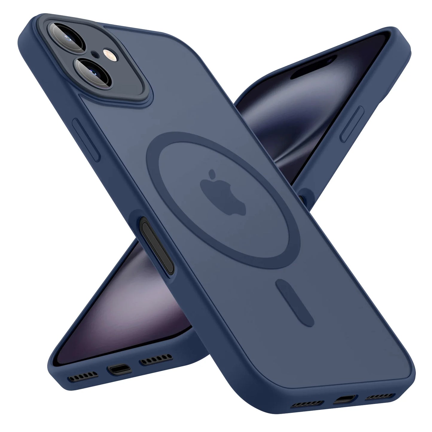 iPhone Magnetic Clear Case – Matt, Kompatibel mit iPhone 11–17