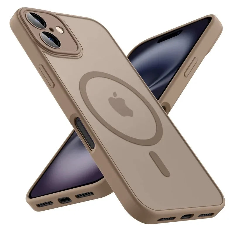 iPhone Magnetic Clear Case – Matt, Kompatibel mit iPhone 11–17